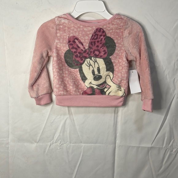 Disney Little Girls Minnie Woobie Sweatshirt - Picture 6 of 7